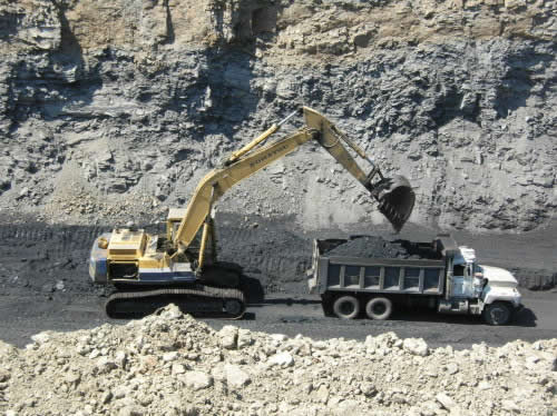 Farrell-Cooper coal mining operation at Bates, Arkansas