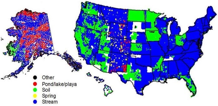 National Geochemical Survey, July 2007