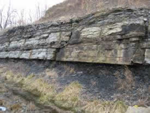 Atoka Formation along Hwy 540