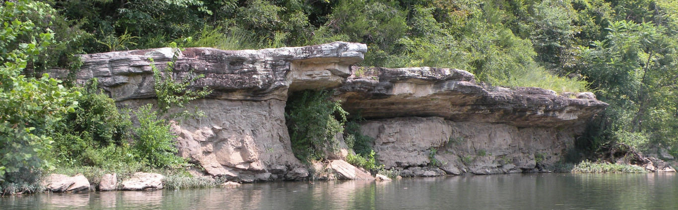 Second slide of the stratigraphic section of Arkansas