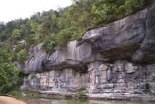 St. Peter Sandstone from Gunner Pool