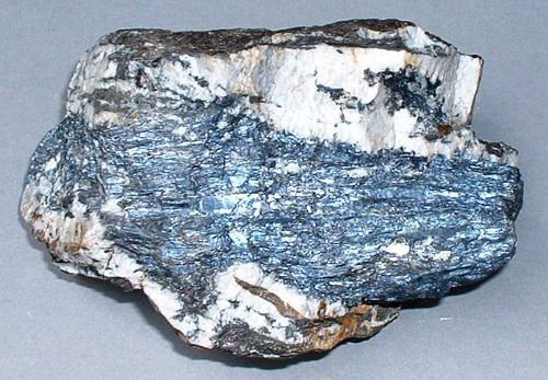 Antimony-Stibnite-Sevier-Co.-metallic mineral