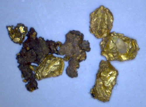 gold-nuggets-metallic mineral