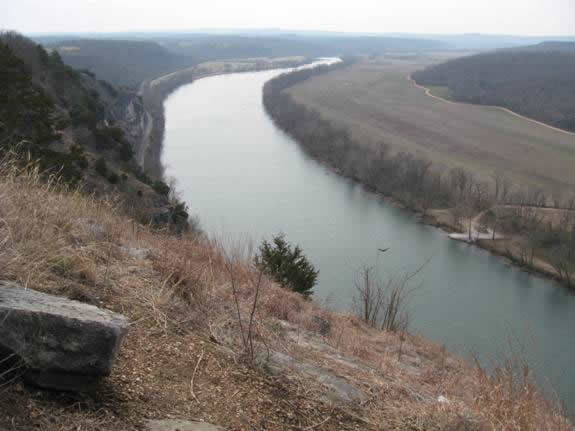 White River at Penters Bluff