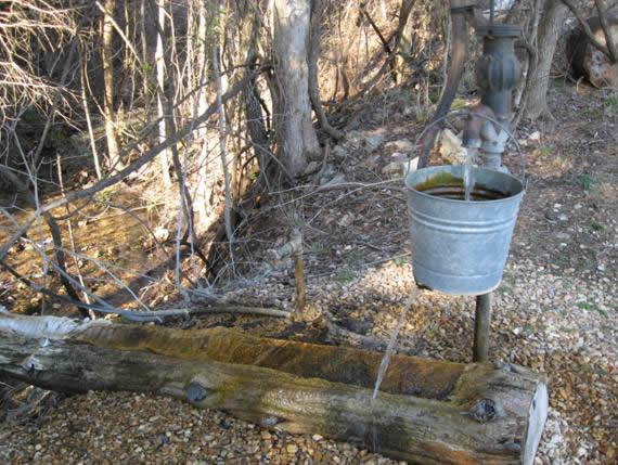 Running water tap wasting water